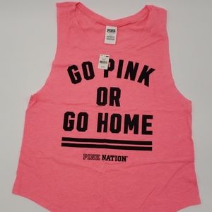 Brand new Pink tank top